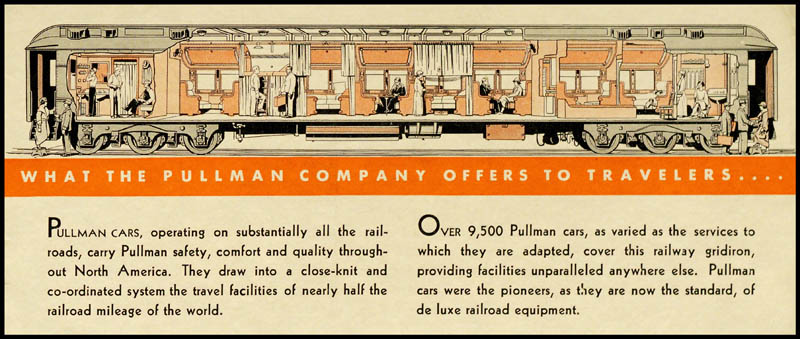 What the Pullman Company Offers to Travelers .... Copyright The Newberry Library