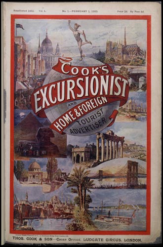 Cook's Excursionist, 1901. Copyright the Thomas Cook Archives