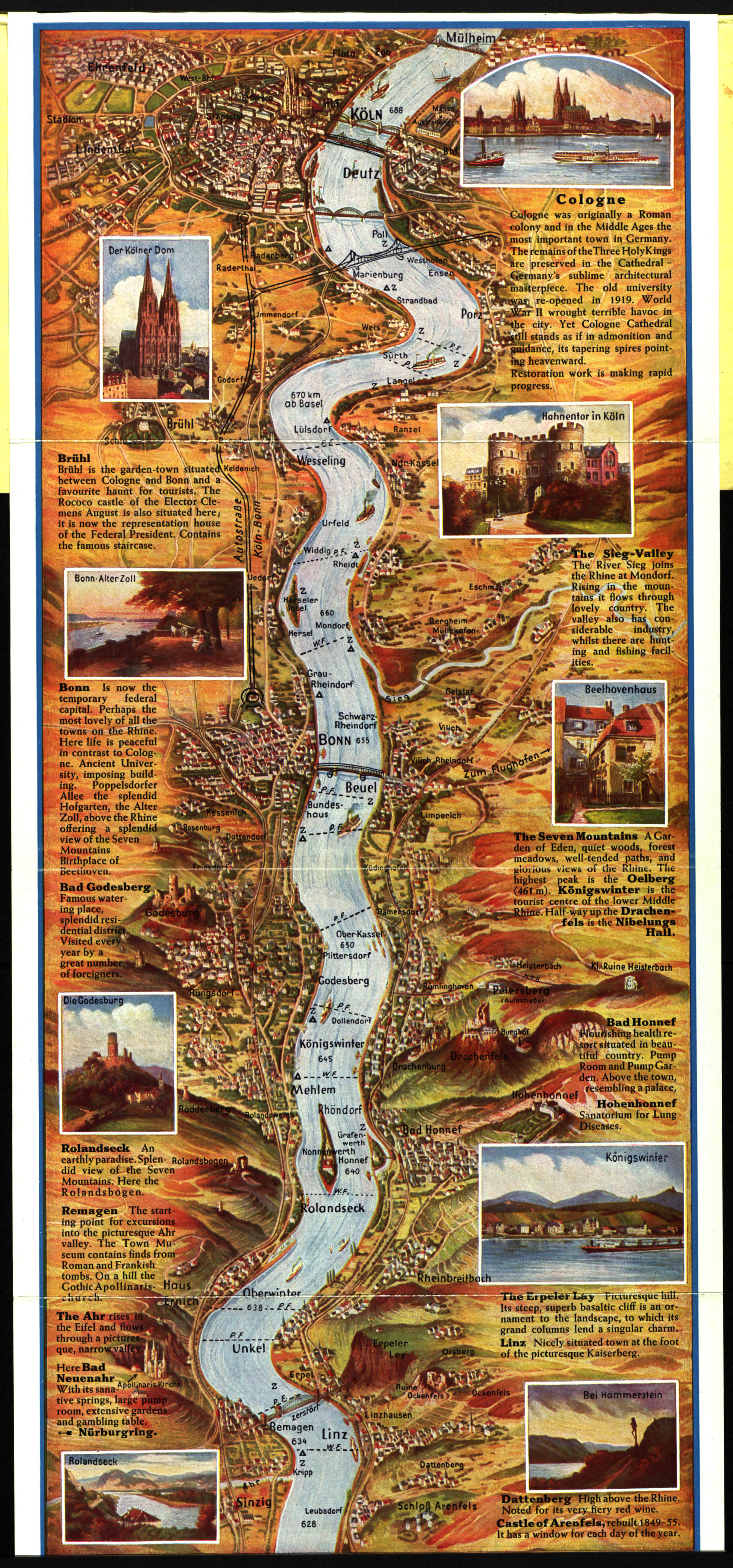 The Course of the Rhine – from Mainz to Cologne – A Relief Panorama. Copyright of this material is retained by the content creators. Michigan State University does not claim to hold any copyrights to these materials