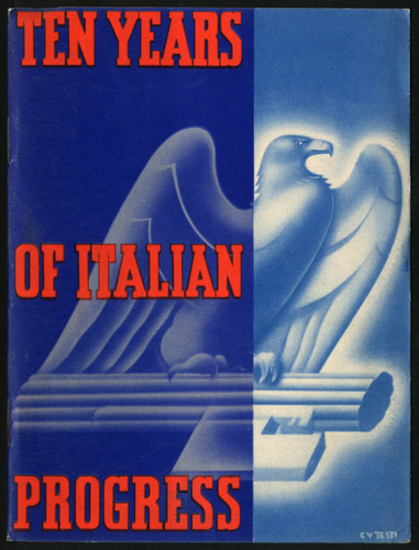 Ten Years of Italian Progress. Copyright of this material is retained by the content creators. Michigan State University does not claim to hold any copyrights to these materials